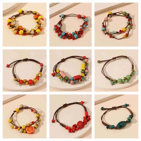 Wholesale Vintage Summer Ceramic Bracelet