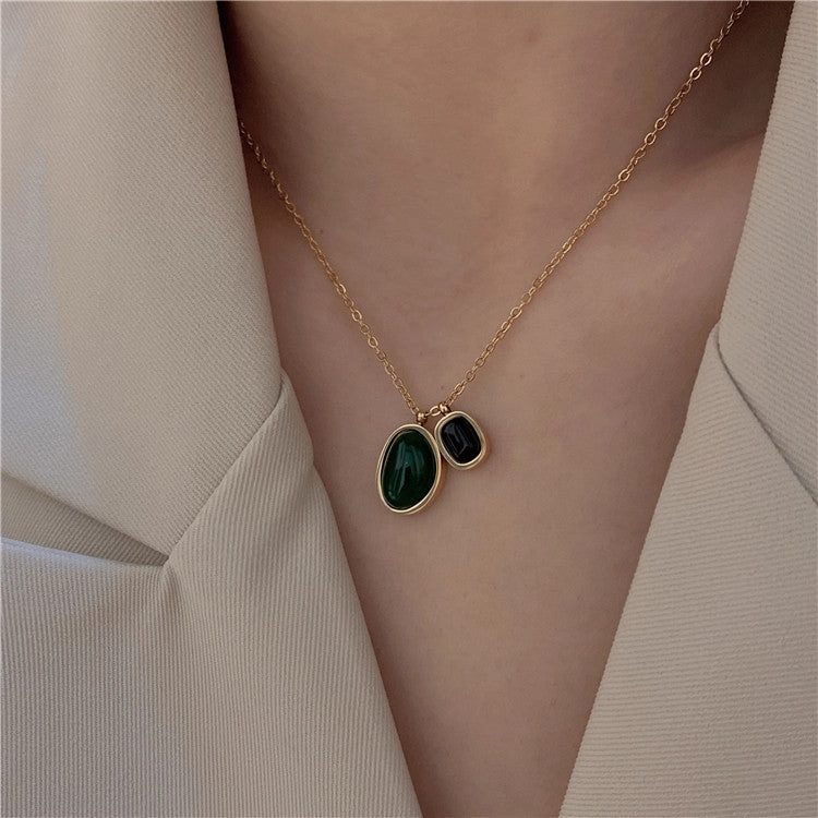 Wholesale Vintage Sunflower Titanium Steel Necklaces
