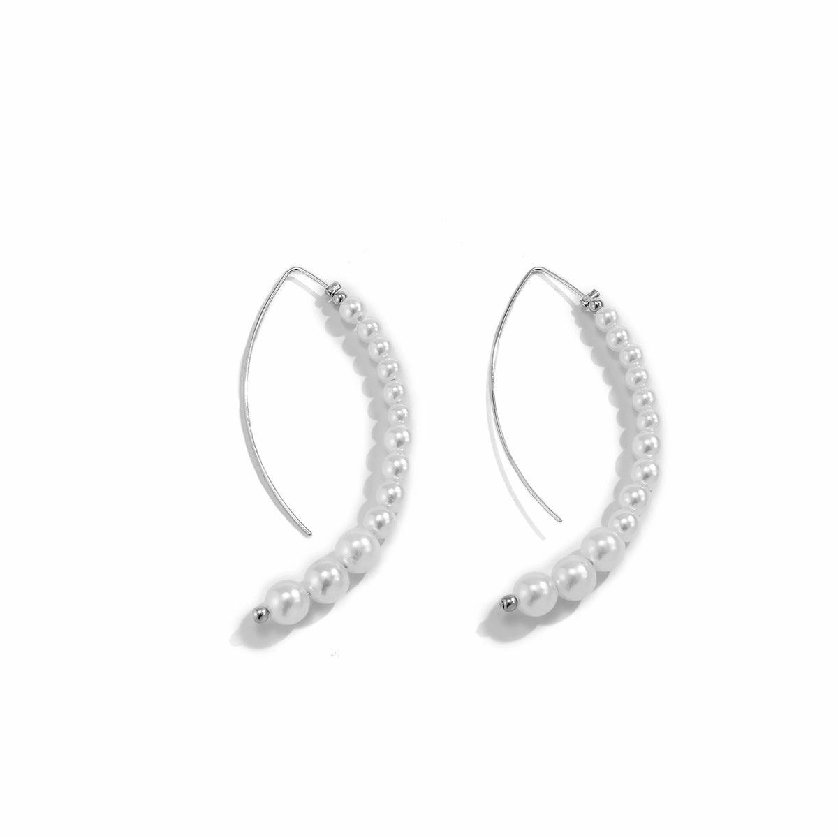Wholesale Vintage Temperament Baroque Irregular Imitation Pearl Earrings