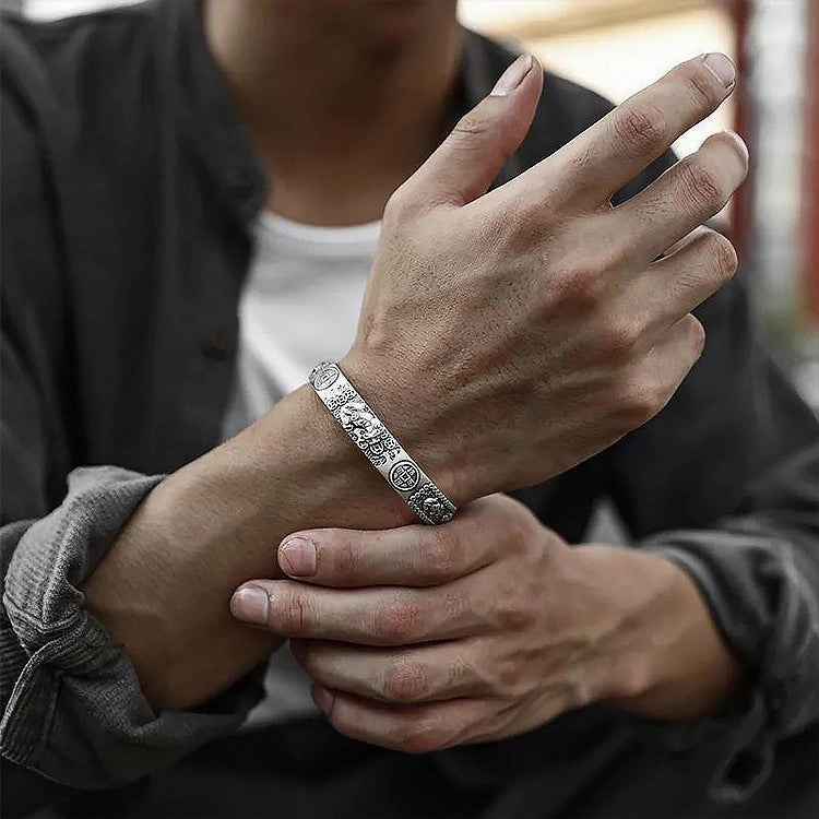 Wholesale Vintage Transit Pixiu Copper Coin Alloy Bracelet