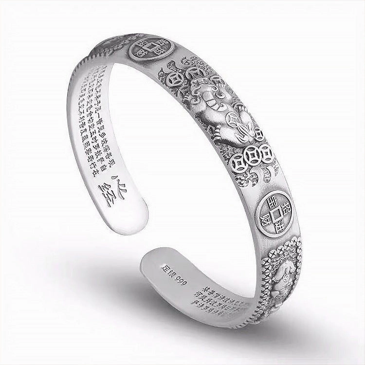 Wholesale Vintage Transit Pixiu Copper Coin Alloy Bracelet