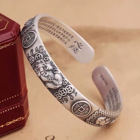 Wholesale Vintage Transit Pixiu Copper Coin Alloy Bracelet