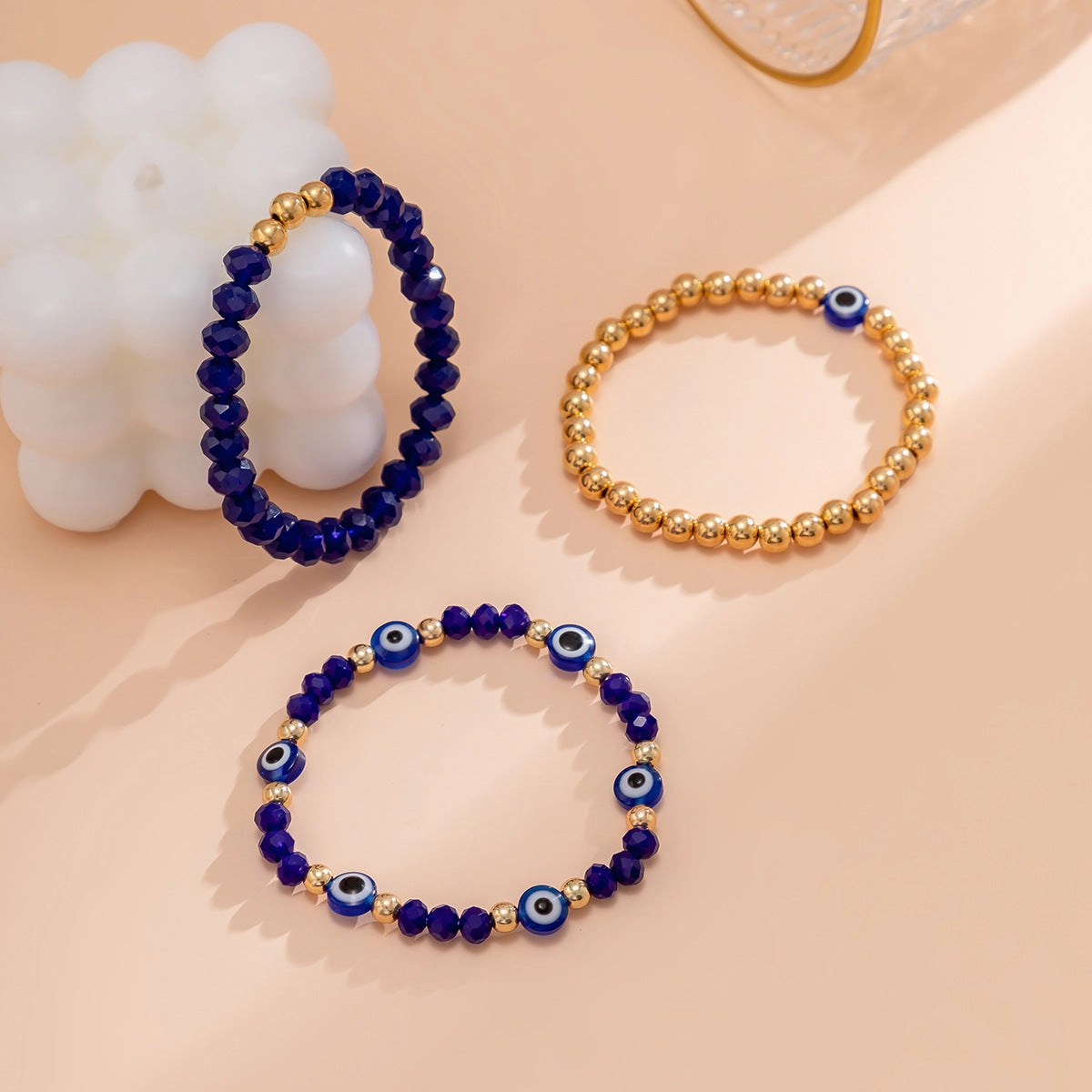 Wholesale Vintage Turkey Blue Crystal Bracelet