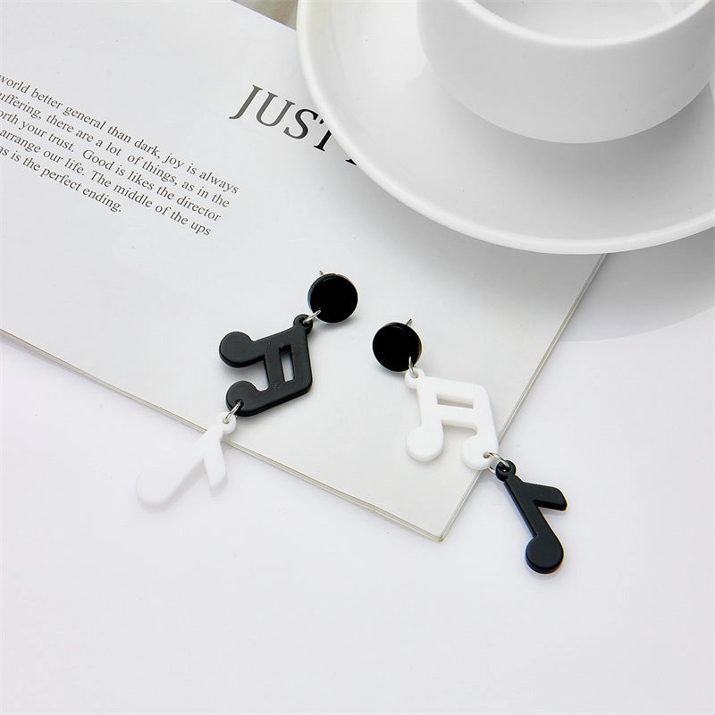 Wholesale Vinyl Notes Acrylic Ear Studs