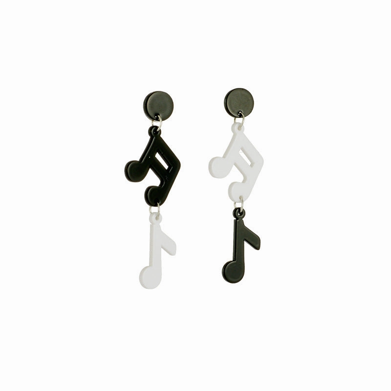 Wholesale Vinyl Notes Acrylic Ear Studs