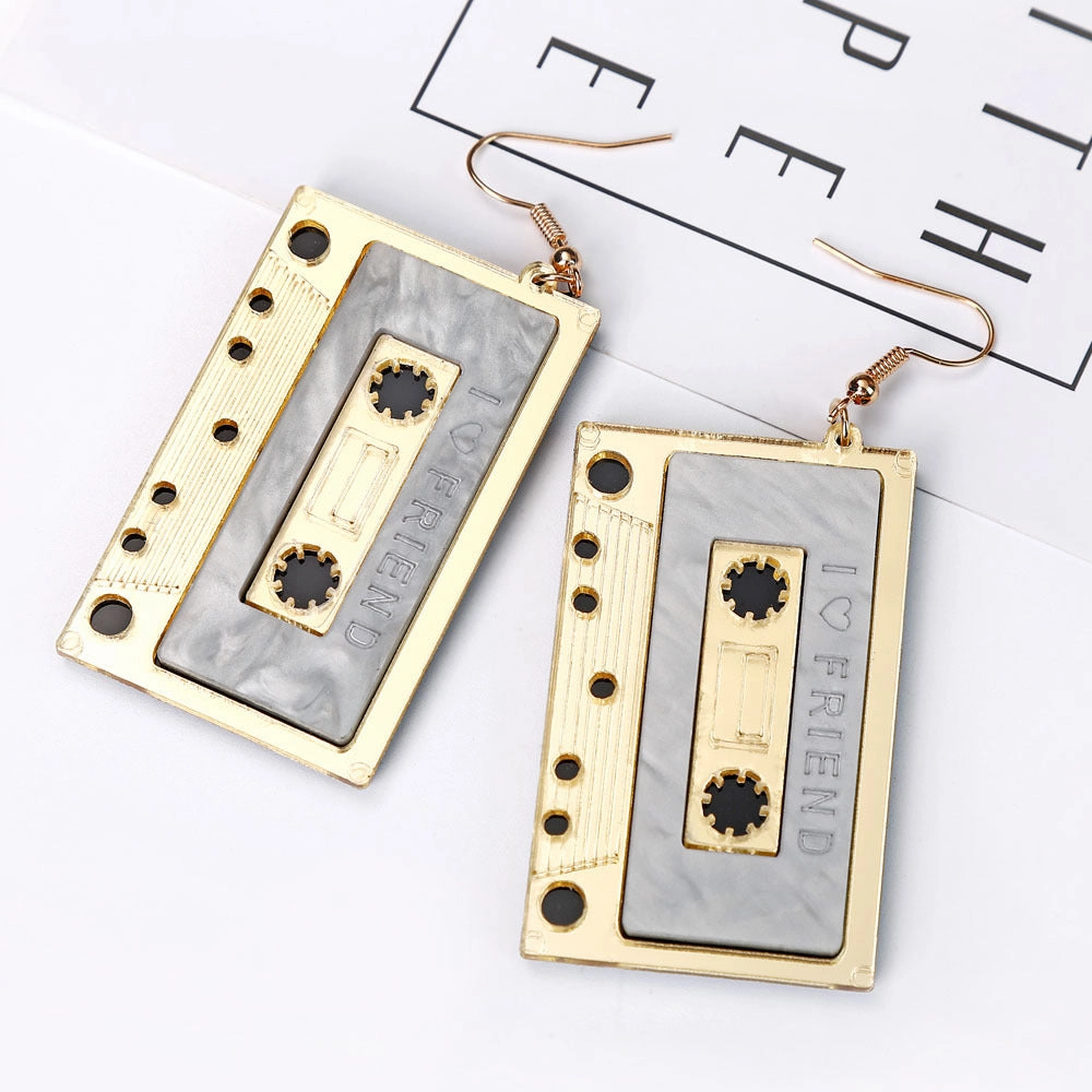 Wholesale Vinyl Round Acrylic Ear Studs