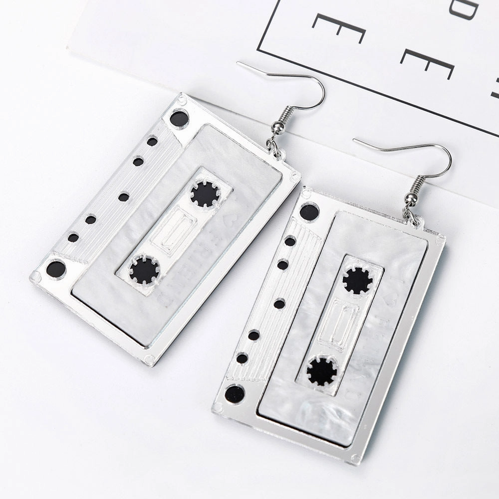 Wholesale Vinyl Round Acrylic Ear Studs