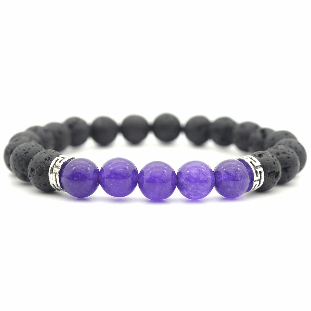 Wholesale Volcanic Stone Beaded Bracelets