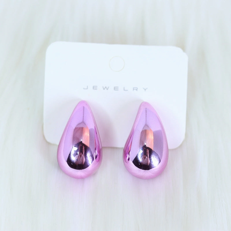Wholesale Water Drop Acrylic Earrings