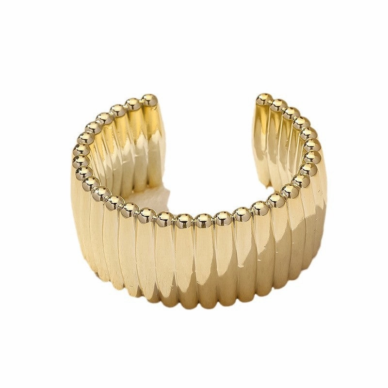 Wholesale Wave Shape Acrylic Open Bracelet