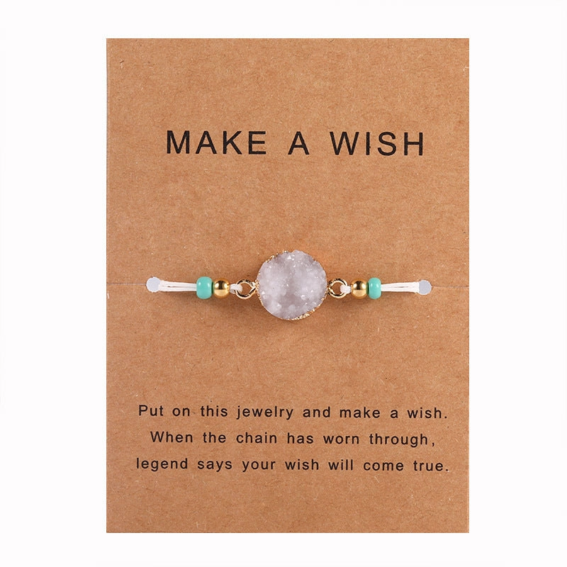 Wholesale Wax Rope Resin Braided Wire Bracelet