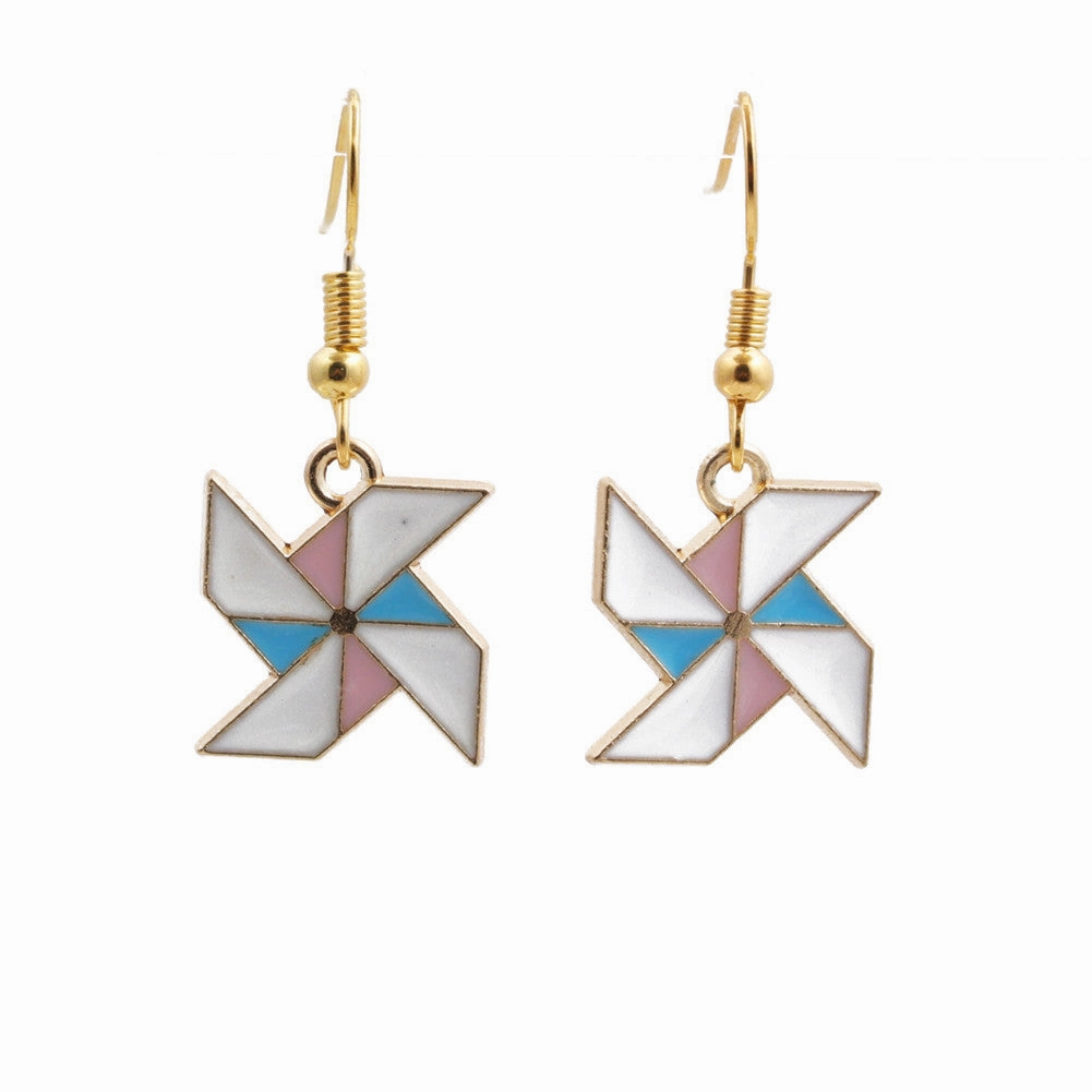 Wholesale Windmill Alloy Earrings