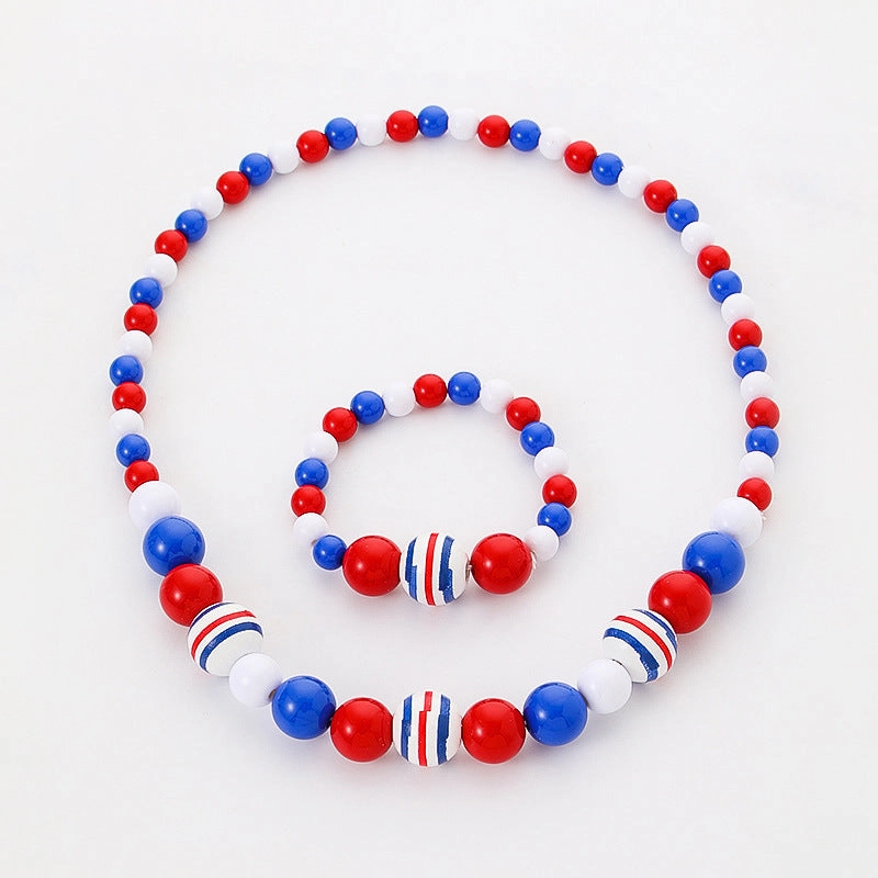Wholesale Wooden Beads Beading Pendant Set Bracelet