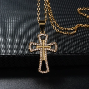 Wholesale Word Frame Pendant Jane Necklace