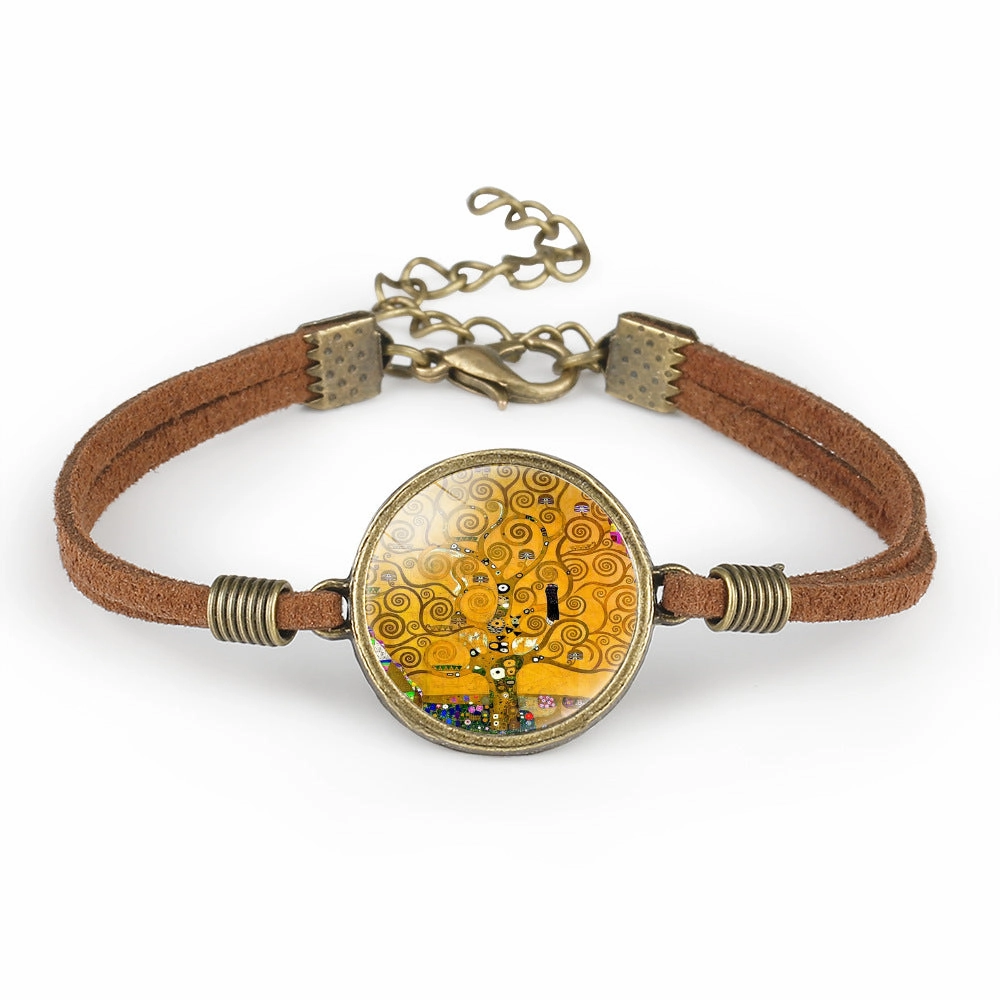 Wholesale World Famous Paintings Leather Bracelet