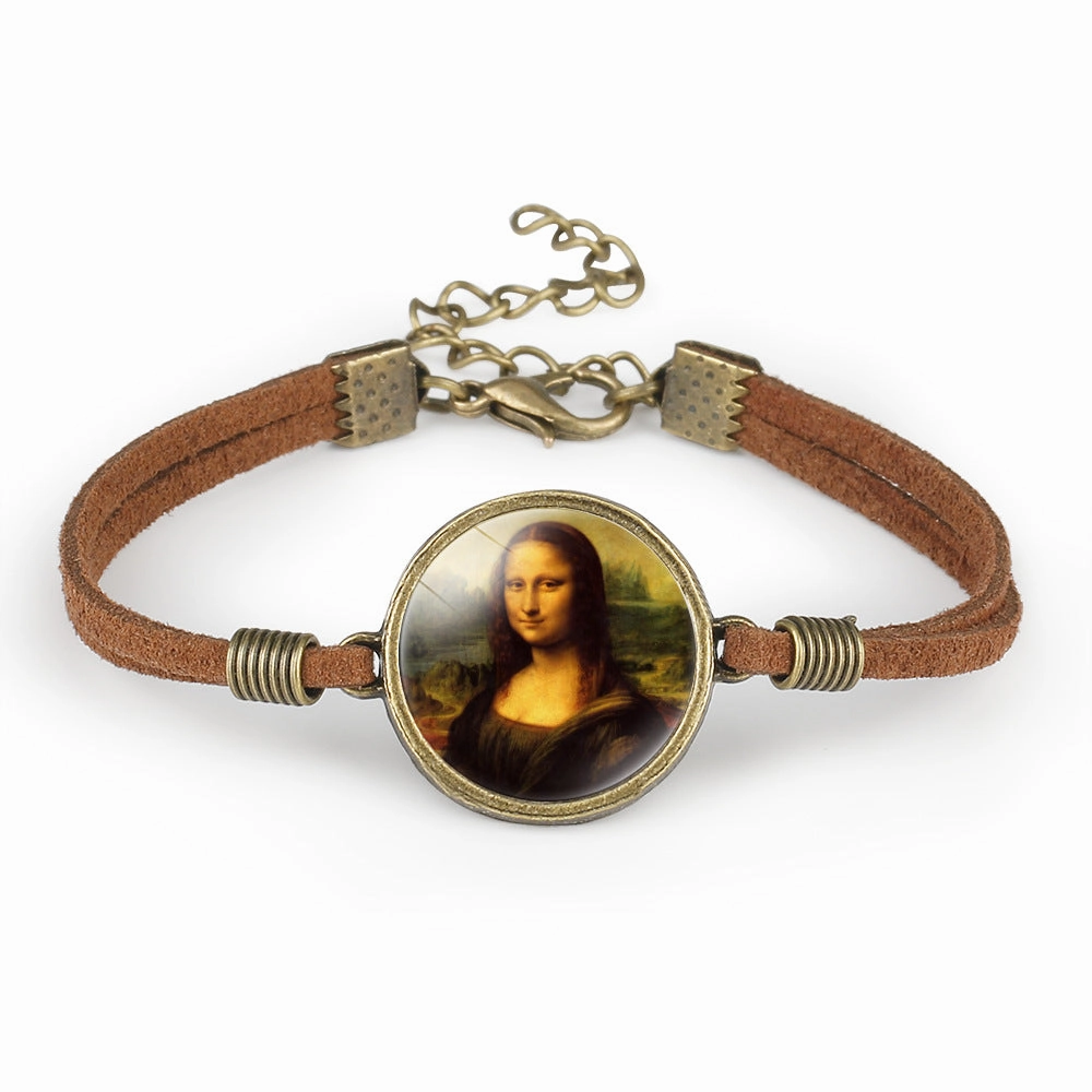 Wholesale World Famous Paintings Leather Bracelet