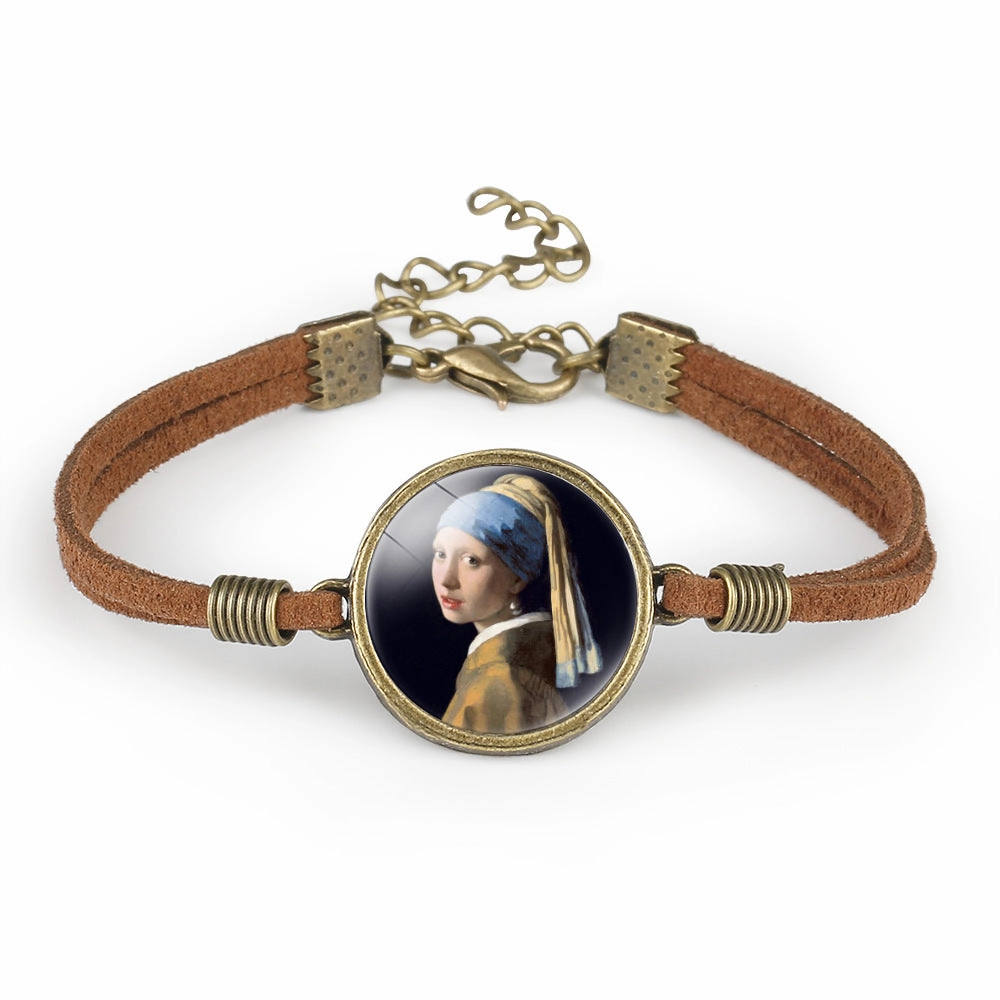 Wholesale World Famous Paintings Leather Bracelet