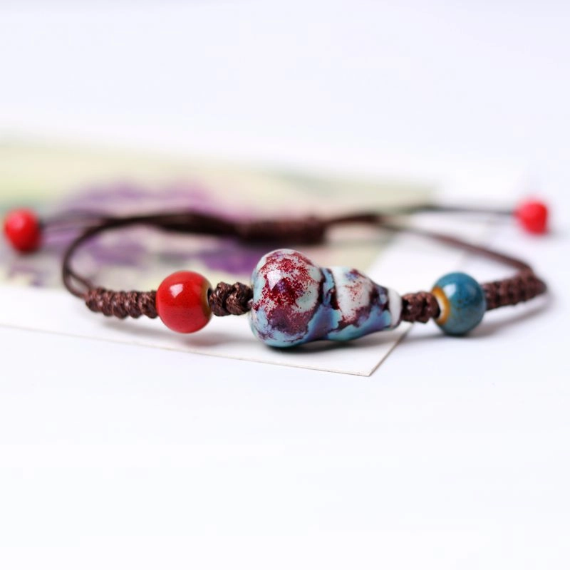 Wholesale Woven Ceramic Beaded Bracelet