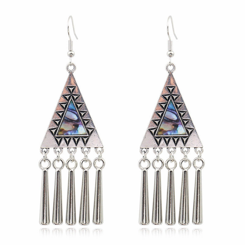 Wholesale Yunnan Miaofeng Tibetan Silver Copper Earrings