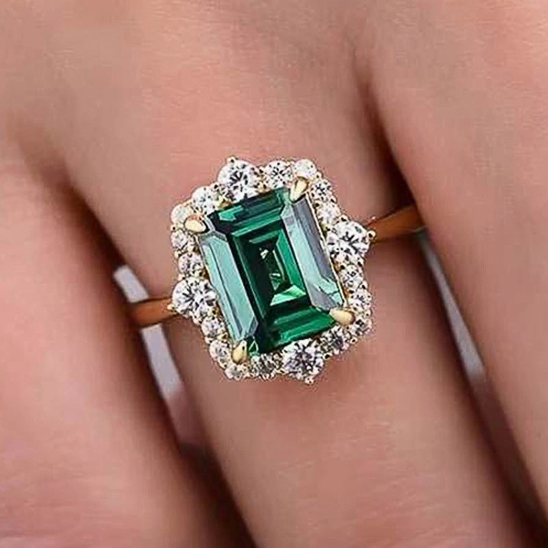 Wholesale Zircon Copper Rings