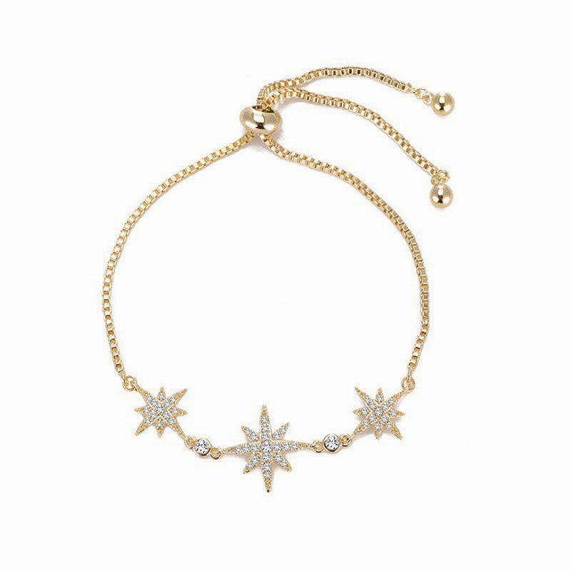 Wholesale Zircon Flower Butterfly Alloy Bracelet